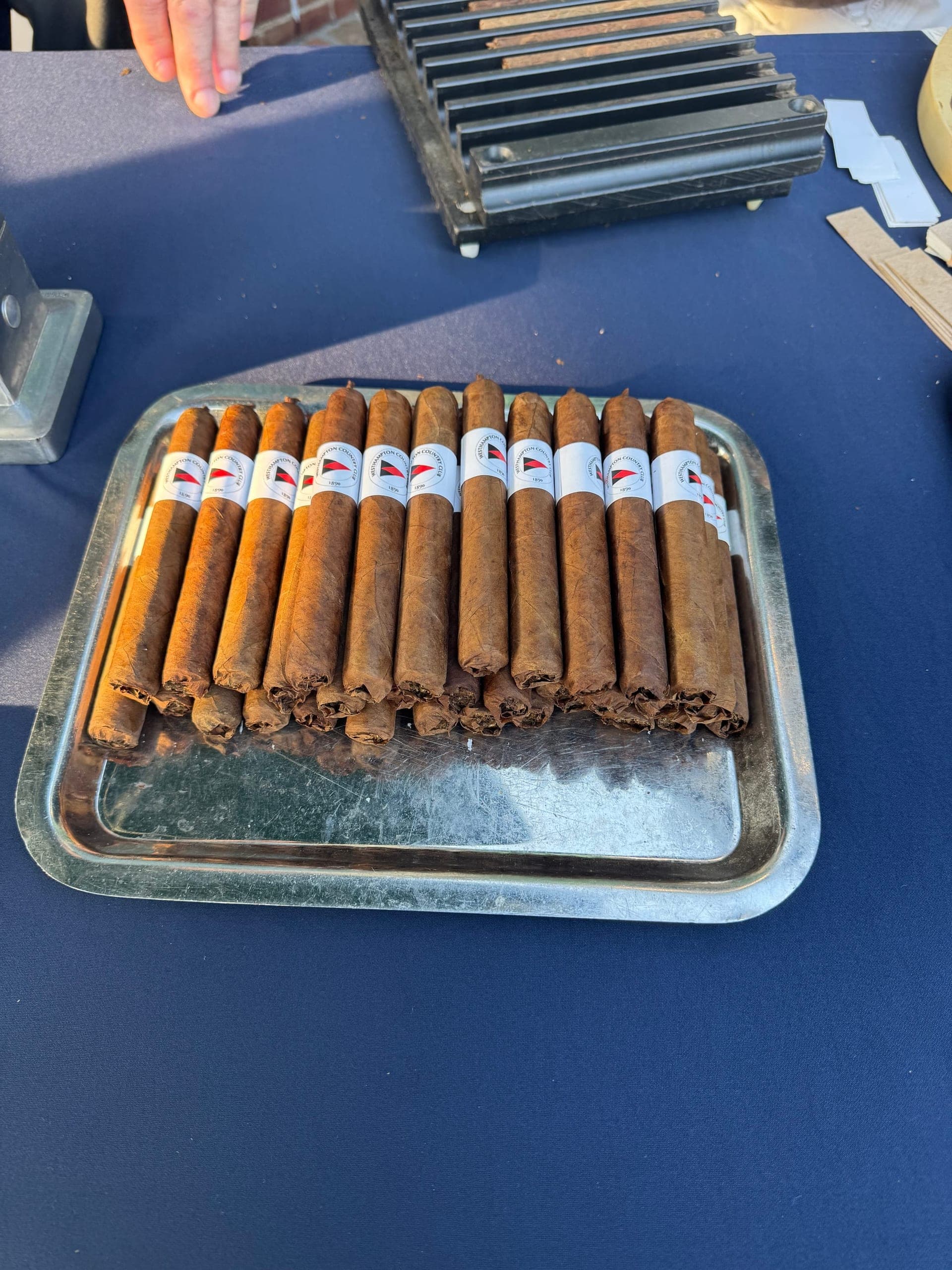 Cigar Rolling Station on Long Island